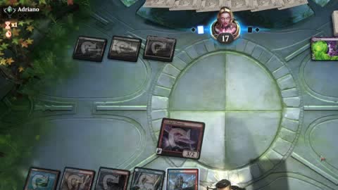 Watch MTG Arena Video Replay - Izzet Midrange by Yhwach VS Mono Black Midrange by Adriano - Explorer Traditional Ranked