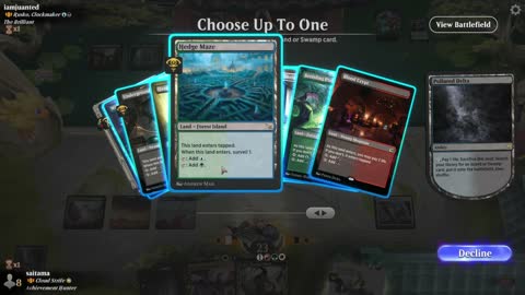 Watch MTG Arena Video Replay - Najeela, the Blade-Blossom by saitama VS Rusko, Clockmaker by iamjuanted - Historic Brawl
