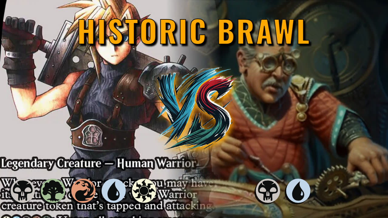Watch MTG Arena Historic Brawl Video - Najeela, the Blade Blossom by saitama VS Rusko, Clockmaker by iamjuanted - 00e3aa