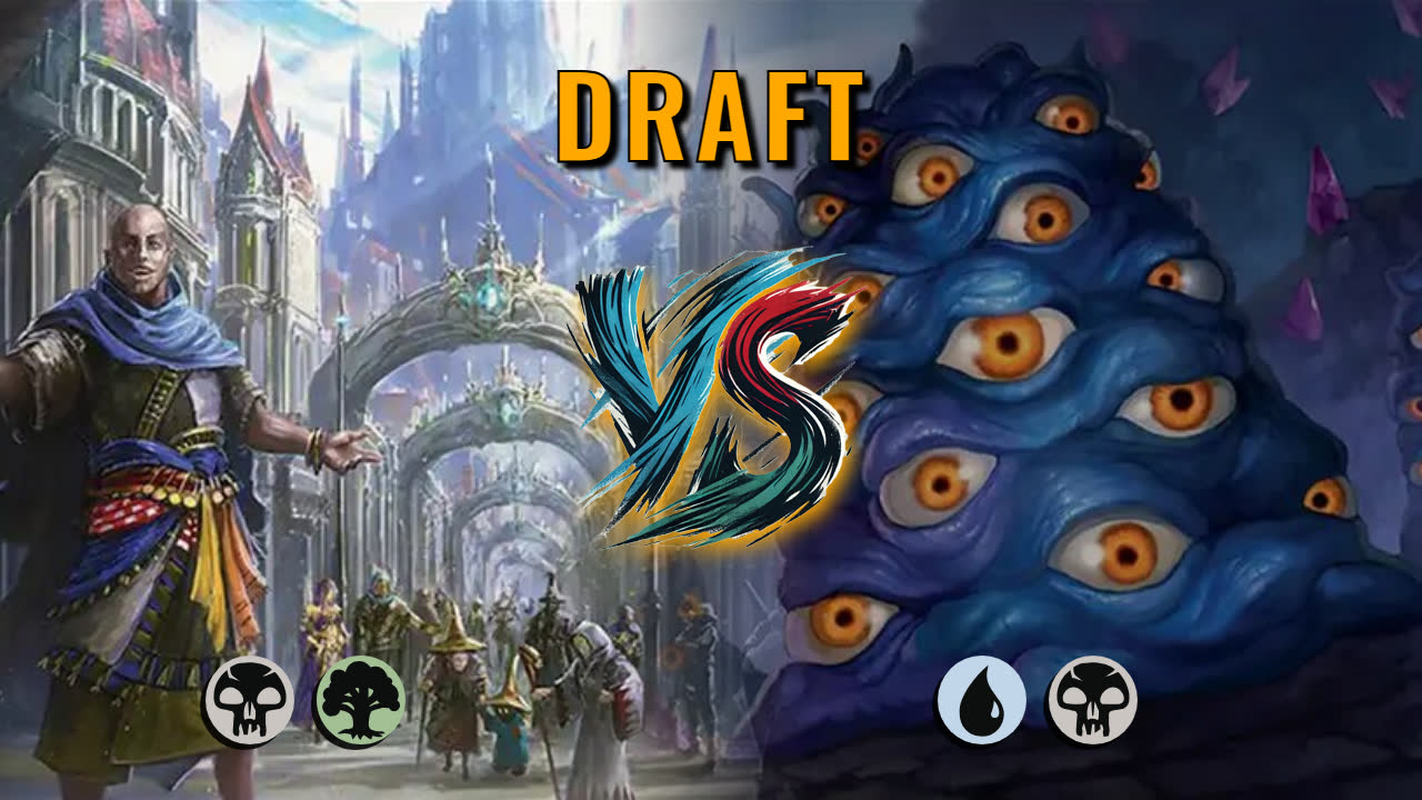 Watch MTG Arena Draft Video - Golgari Midrange by saitama VS Dimir Midrange by invar - 337cf5