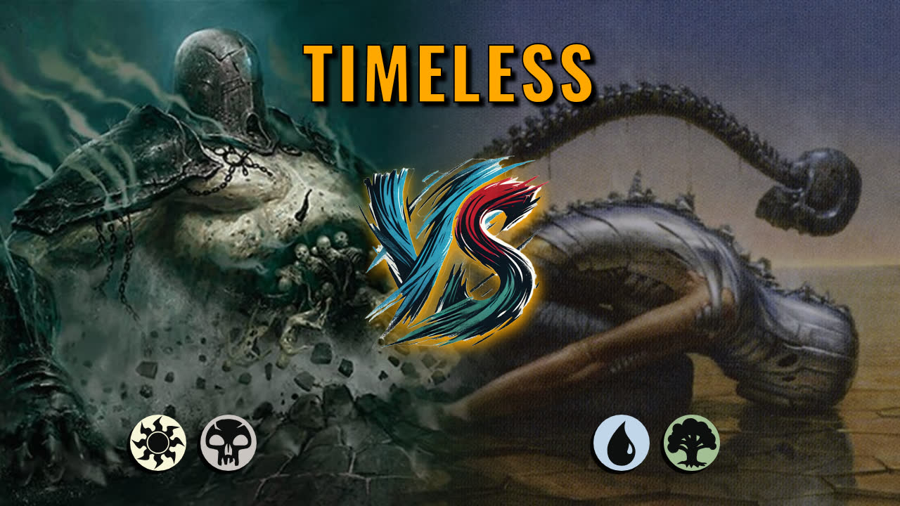 Watch MTG Arena Timeless Video - Orzhov Midrange by saitama VS Simic Midrange by CliffSorin - faefe2