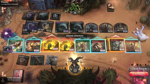 Watch MTG Arena Video Replay - Gruul Aggro by CunicoliGoblin VS Orzhov Aggro by Erasmus - Traditional Historic Play