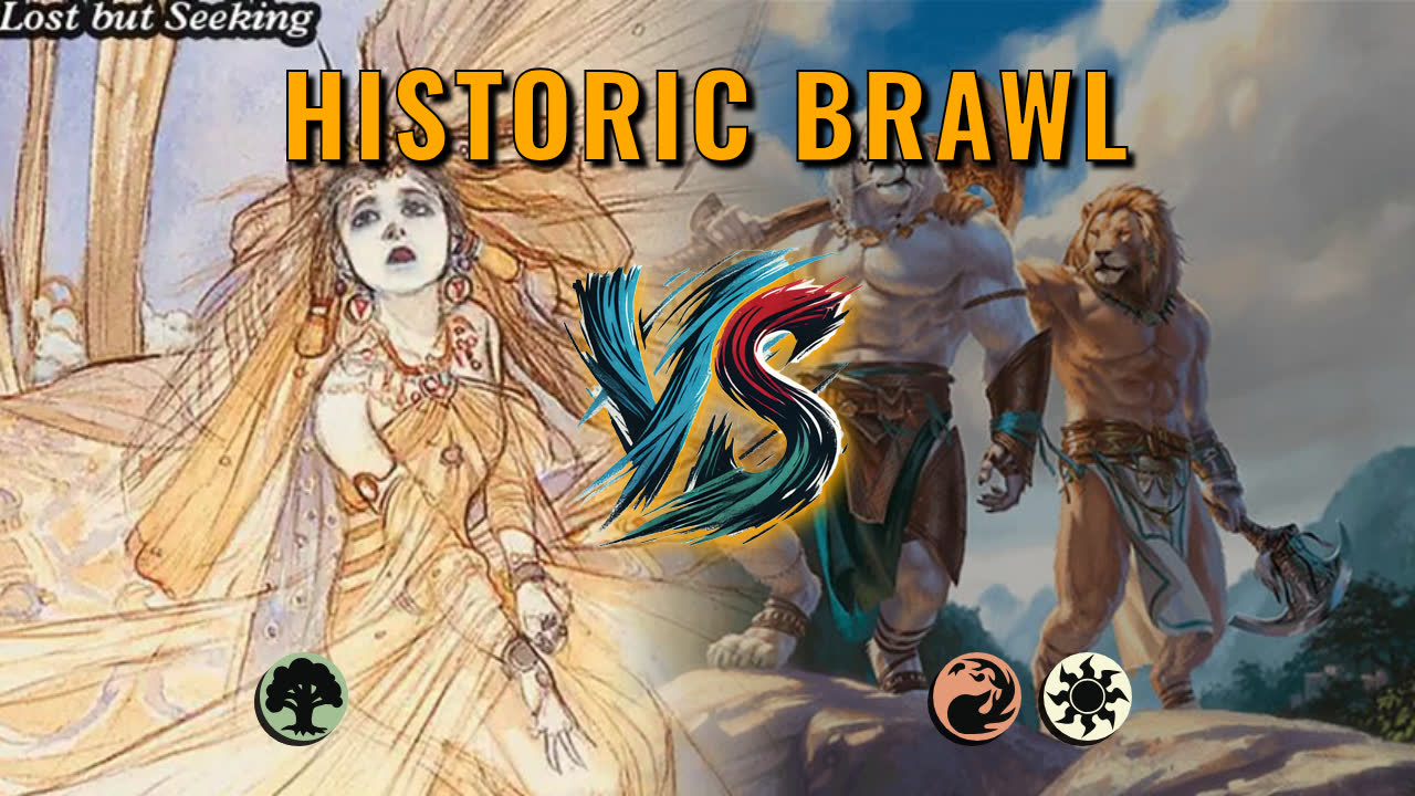 Watch MTG Arena Historic Brawl Video - Azusa, Lost but Seeking by saitama VS Ajani, Nacatl Pariah by HellHannz - 86f404