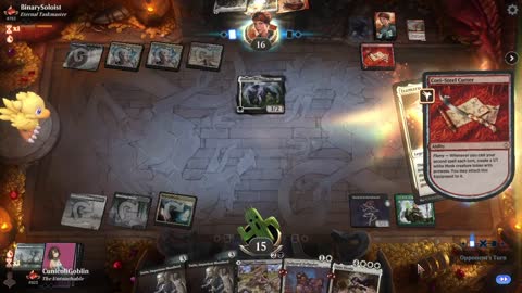 Watch MTG Arena Video Replay - Abzan Midrange by CunicoliGoblin VS Boros Aggro by BinarySoloist - Traditional Historic Ranked