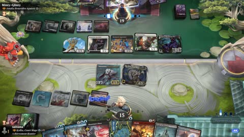 Watch MTG Arena Video Replay - Kefka, Court Mage by saitama VS Amalia Benavides Aguirre by Minty-Glinty - Historic Brawl