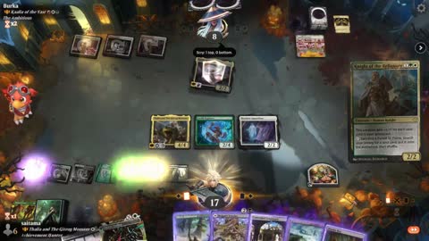 Watch MTG Arena Video Replay - Thalia and The Gitrog Monster by saitama VS Kaalia of the Vast by Burka - Historic Brawl