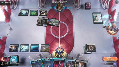 Watch MTG Arena Video Replay - Azorius Midrange by DamienF16 VS Esper Aggro by stonexxi - Standard Traditional Ranked