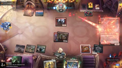 Watch MTG Arena Video Replay - Kellan, the Fae-Blooded by saitama VS Freya Crescent by Anton14 - Historic Brawl