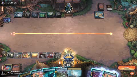Watch MTG Arena Video Replay - Jeskai Control by DamienF16 VS Dimir Midrange by onq-5gkh-gty - Traditional Standard Ranked