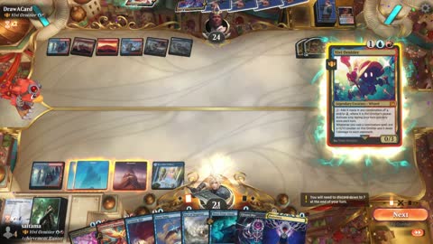 Watch MTG Arena Video Replay - Vivi Ornitier by saitama VS Vivi Ornitier by DrawACard - Historic Brawl