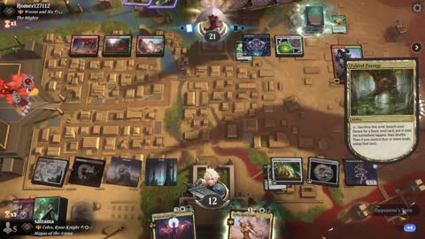 Watch MTG Arena Video Replay - Celes, Rune Knight by saitama VS Wrenn and Six by Homer127112 - Historic Brawl