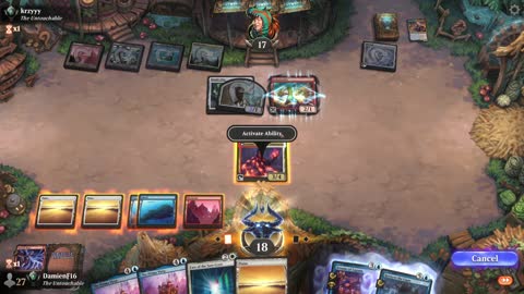 Watch MTG Arena Video Replay - Jeskai Midrange by DamienF16 VS Temur Aggro by krzyyy - Premier Draft