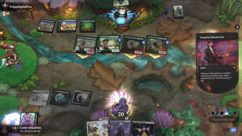 Watch MTG Arena Video Replay - Orzhov Aggro by CunicoliGoblin VS Mono Green Aggro by TrippingOnWax - Standard Ranked