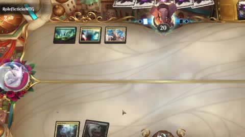 Watch MTG Arena Video Replay - Temur Midrange by HamHocksMTG VS 5 Color Midrange by RoleFicticioMTG - Pioneer Play