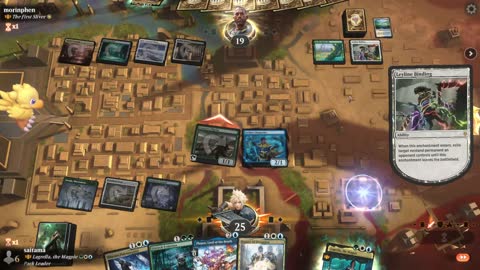 Watch MTG Arena Video Replay - Lagrella, the Magpie by saitama VS The First Sliver by morinphen - Historic Brawl