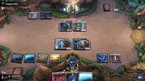 Watch MTG Arena Video Replay - Azorius Midrange by DamienF16 VS Orzhov Midrange by mtgplayer002 - Premier Draft