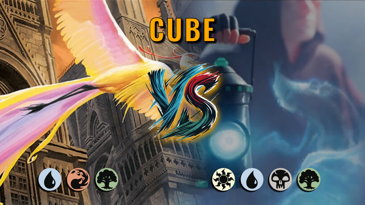 Watch MTG Arena Cube Video - Temur Midrange by DamienF16 VS WUBG Midrange by kudru - 1c4b00