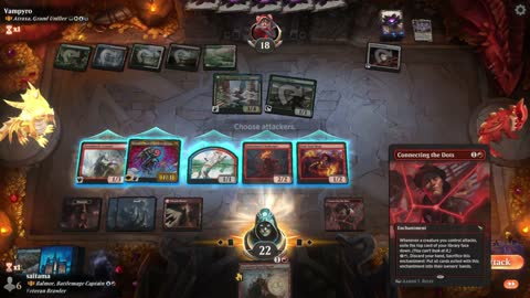 Watch MTG Arena Video Replay - Balmor, Battlemage Captain by saitama VS Atraxa, Grand Unifier by Vampyro - Historic Brawl