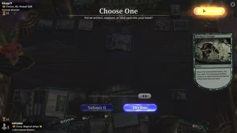 Watch MTG Arena Video Replay - Terra, Magical Adept by saitama VS Yorion, Sky Nomad by 6kage9 - Historic Brawl
