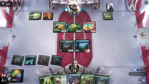 Watch MTG Arena Video Replay - Simic Midrange by utku VS Gruul Aggro by Azul - Standard Ranked