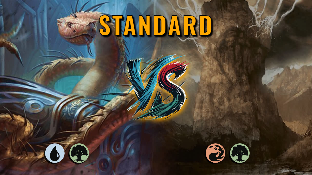 Watch MTG Arena Standard Video - Simic Midrange by utku VS Gruul Aggro by Azul - a19748
