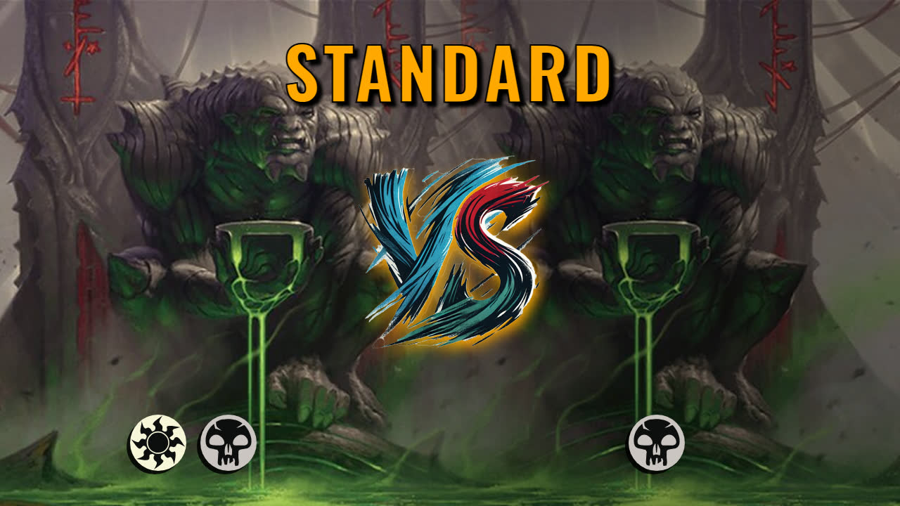 Watch MTG Arena Standard Video - Orzhov Midrange by Numbskull VS Mono Black Midrange by emitsous - 67589c