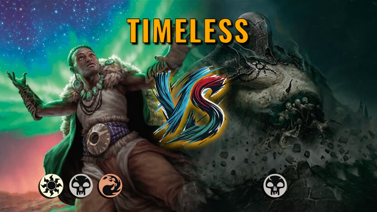 Watch MTG Arena Timeless Video - Mardu Aggro by luvemil VS Mono Black Midrange by LeoZoppi - 3047e5