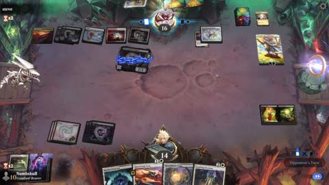 Watch MTG Arena Video Replay - Orzhov Midrange by Numbskull VS Mardu Midrange by steve - Chromatic Cube Draft