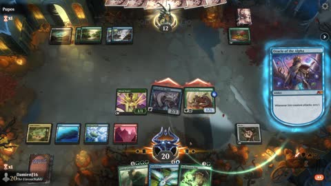 Watch MTG Arena Video Replay - Bant Midrange by DamienF16 VS Sultai Control by Pupos - Chromatic Cube Draft