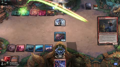 Watch MTG Arena Video Replay - Izzet Midrange by DamienF16 VS Naya Midrange by exc - Premier Draft