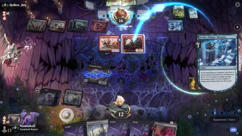 Watch MTG Arena Video Replay - Mono Black Midrange by Numbskull VS Izzet Aggro by Hollow_Boy - Traditional Standard Ranked