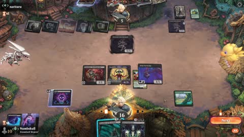 Watch MTG Arena Video Replay - Mono Black Aggro by Numbskull VS Abzan Midrange by naritaru - Standard Ranked