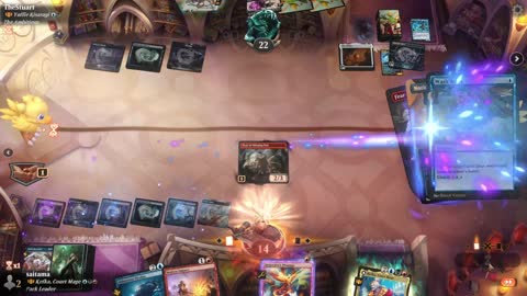 Watch MTG Arena Video Replay - Kefka, Court Mage // Kefka, Ruler of Ruin by saitama VS Yuriko, the Tiger's Shadow by TheStuart - Historic Brawl