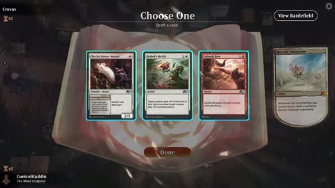 Watch MTG Arena Video Replay - Boros Aggro by CunicoliGoblin VS Izzet Control by Crovax - Alchemy Play