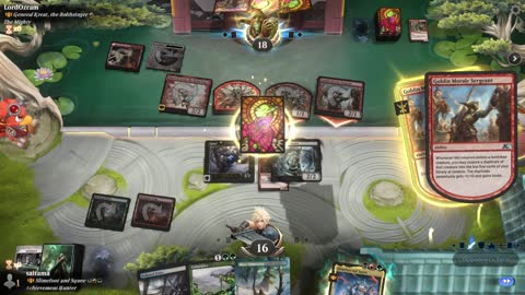 Watch MTG Arena Video Replay - Slimefoot and Squee by saitama VS General Kreat, the Boltbringer by LordOzram - Historic Brawl