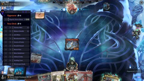 Watch MTG Arena Video Replay - Narset, Jeskai Waymaster by saitama VS Elspeth, Storm Slayer by Capt Mal - MWM Brawl Builder