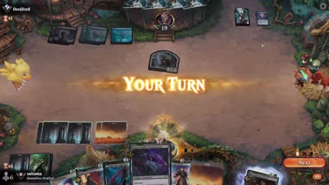 Watch MTG Arena Video Replay - Esper Midrange by saitama VS Dimir Midrange by Deejford - Premier Draft