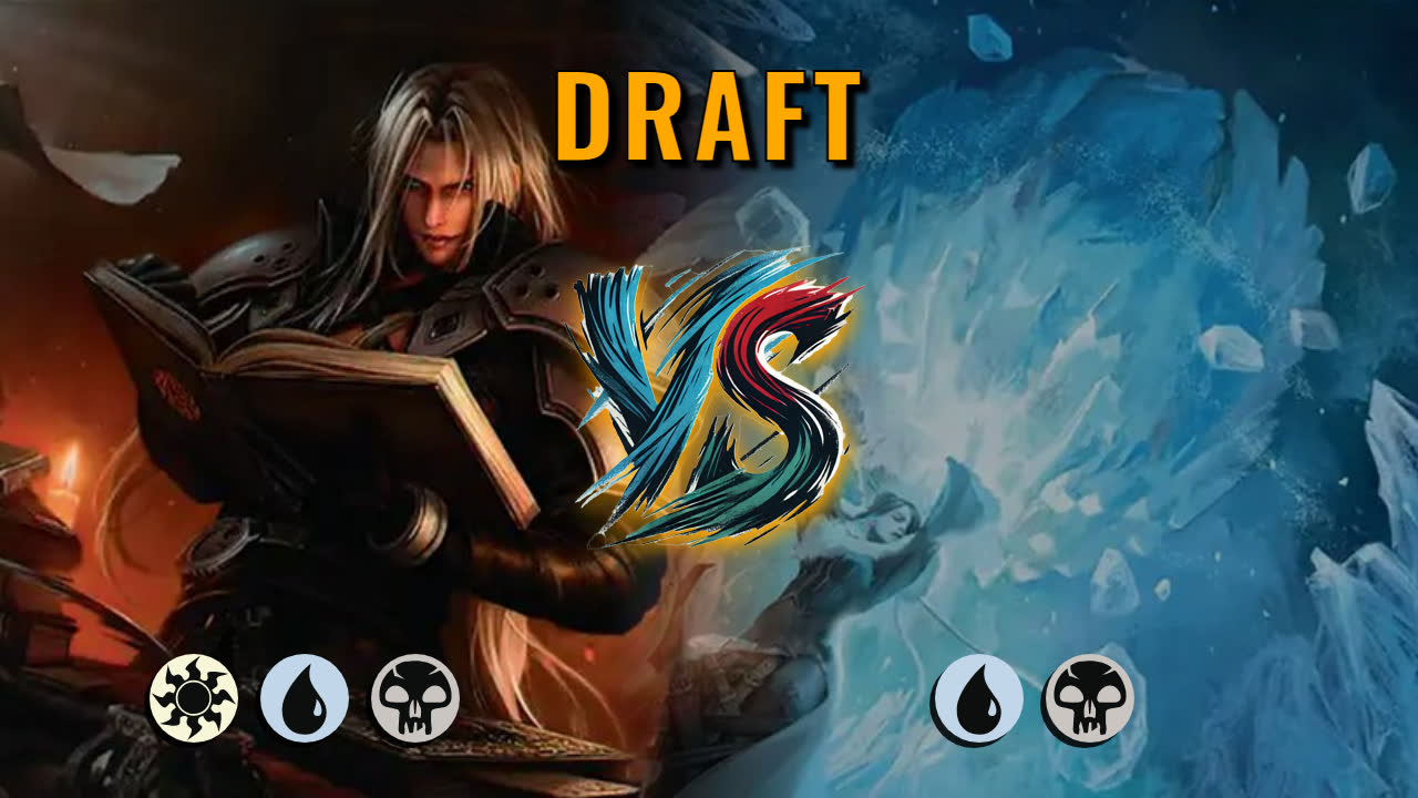 Watch MTG Arena Draft Video - Esper Midrange by saitama VS Dimir Midrange by Deejford - 12c8c9