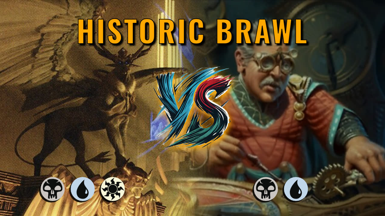 Watch MTG Arena Historic Brawl Video - Raffine, Scheming Seer by saitama VS Rusko, Clockmaker by Kujabuja - 80f264