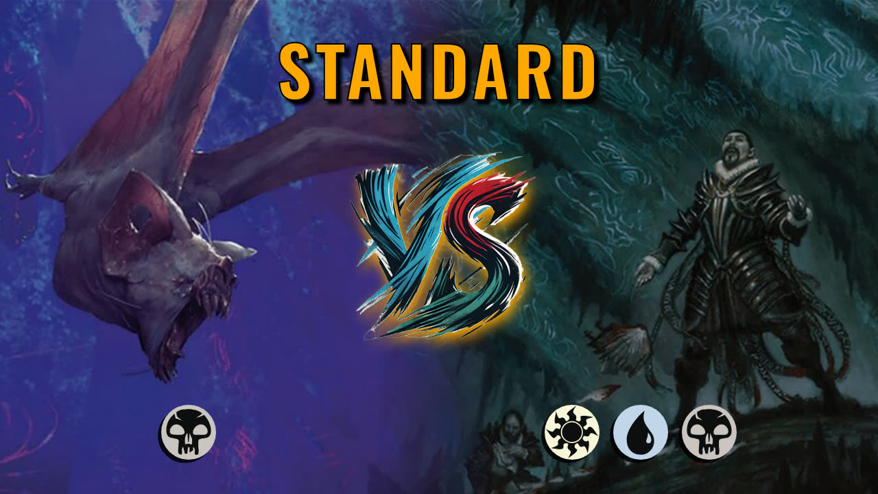 Watch MTG Arena Standard Video - Mono Black Aggro by Numbskull VS Esper Midrange by gmomemo - bef0ff