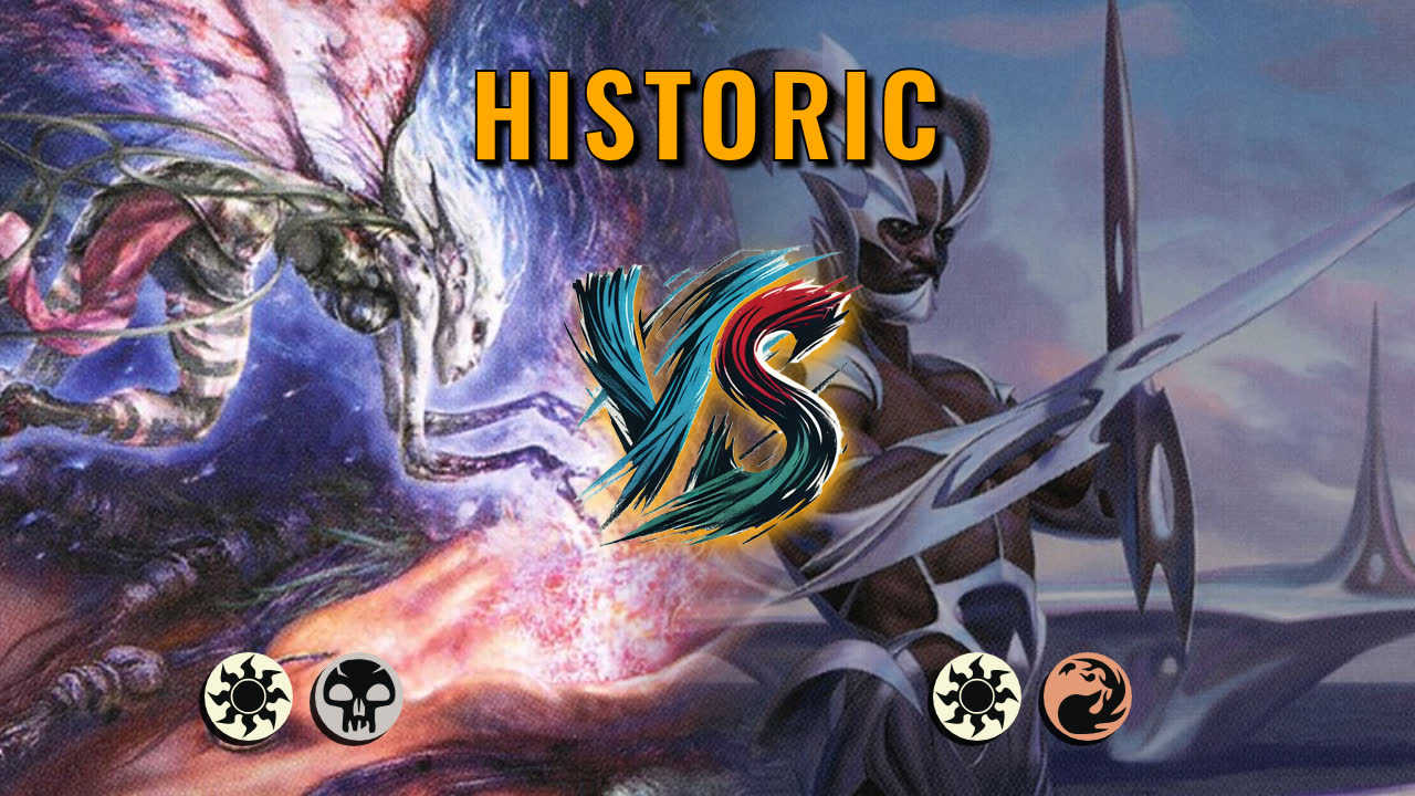 Watch MTG Arena Historic Video - Orzhov Midrange by CunicoliGoblin VS Boros Aggro by Simone Gallina - 300eb9