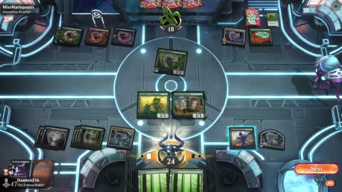 Watch MTG Arena Video Replay - Golgari Midrange by DamienF16 VS Jund Aggro by MissMariapants - Premier Draft
