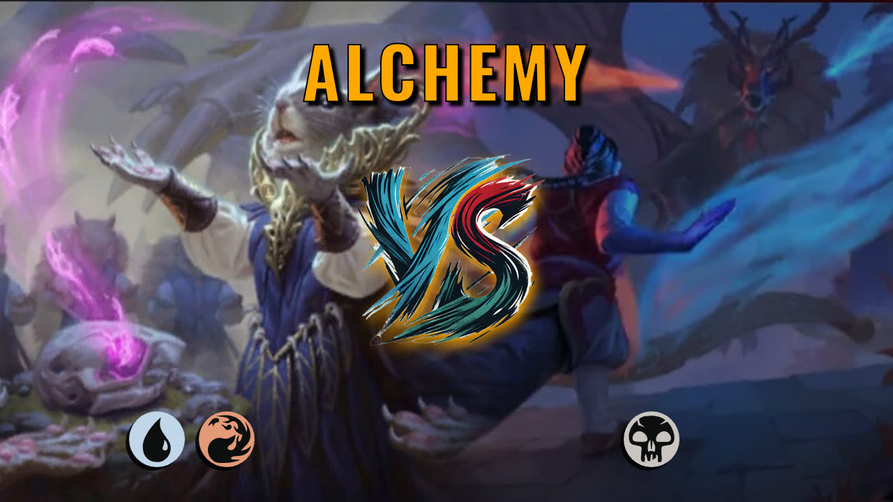 Watch MTG Arena Alchemy Video - Izzet Midrange by CunicoliGoblin VS Mono Black Aggro by Sythis - 462941