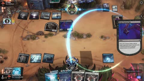 Watch MTG Arena Video Replay - Azorius Midrange by DamienF16 VS Mono Black Aggro by freggy - Traditional Standard Ranked