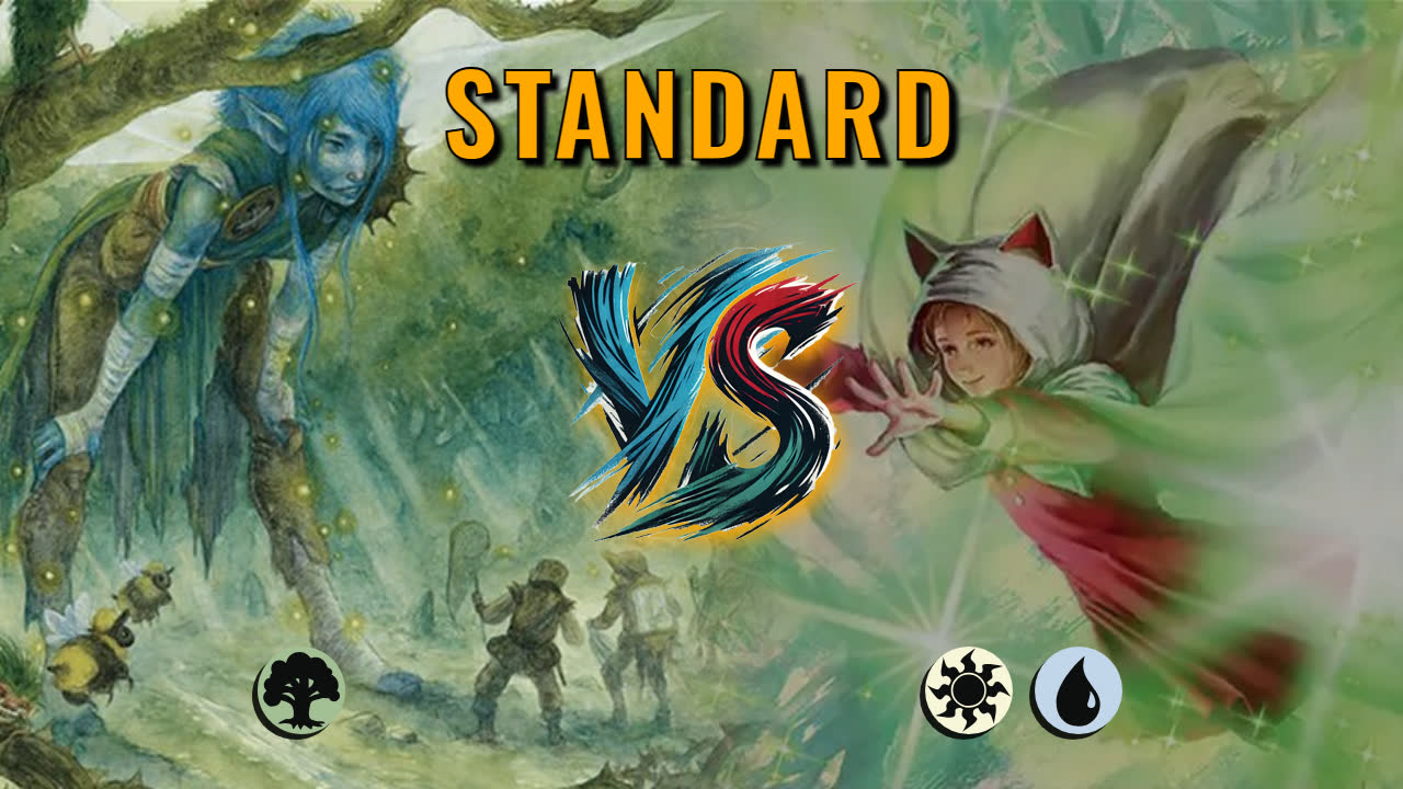 Watch MTG Arena Standard Video - Mono Green Aggro by utku VS Azorius Midrange by RetroAwesomeGames - b92cf7