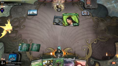 Watch MTG Arena Video Replay - Azusa, Lost but Seeking by saitama VS Tamiyo, Inquisitive Student // Tamiyo, Seasoned Scholar by Xtra - Historic Brawl