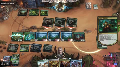 Watch MTG Arena Video Replay - Simic Midrange by utku VS Golgari Midrange by SryLadiesImTaken - Standard Play