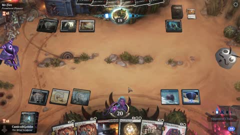 Watch MTG Arena Video Replay - Azorius Midrange by CunicoliGoblin VS Orzhov Midrange by Mr.Fire - Standard Event