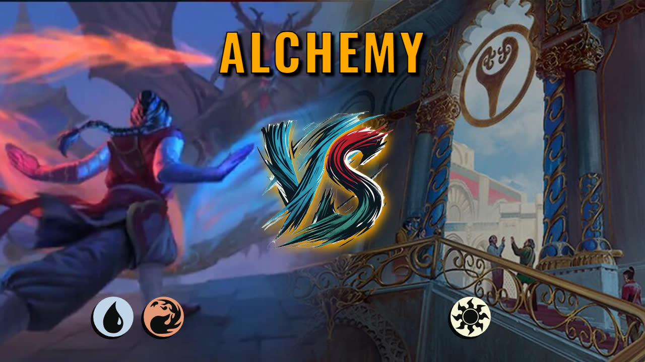 Watch MTG Arena Alchemy Video - Izzet Midrange by CunicoliGoblin VS Mono White Aggro by panautomatic - 7e846a