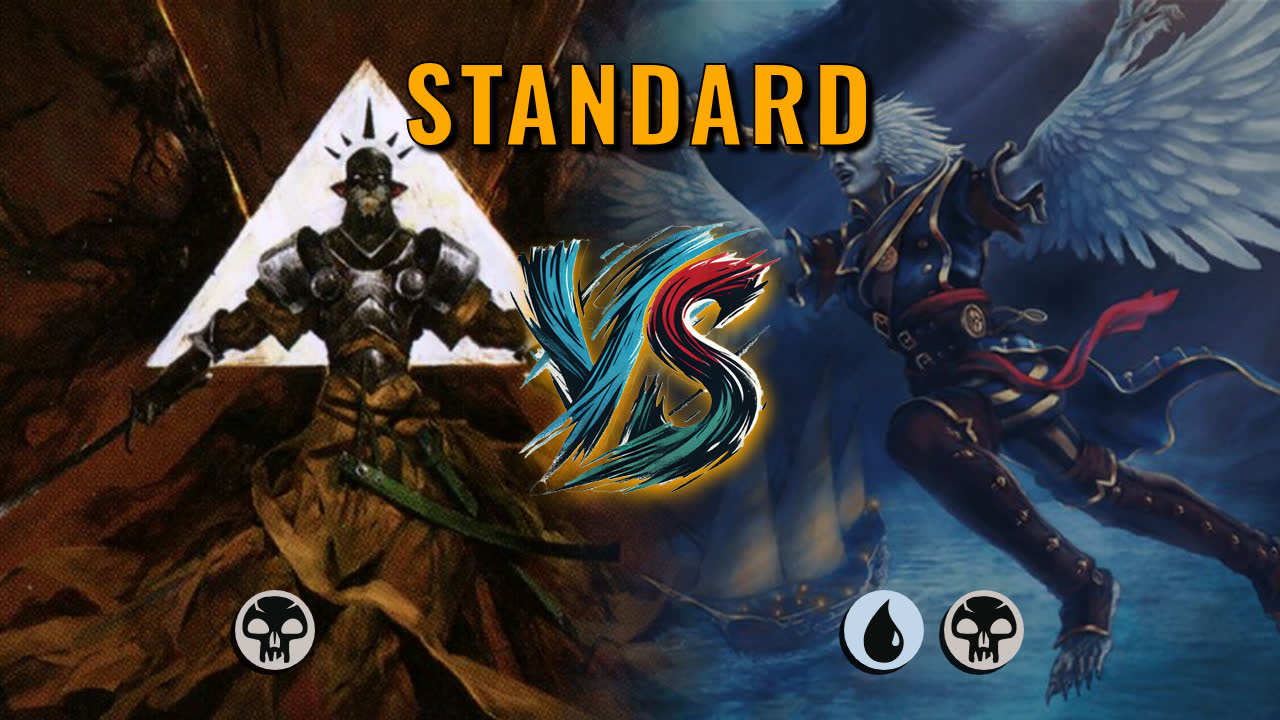Watch MTG Arena Standard Video - Mono Black Midrange by Numbskull VS Dimir Midrange by joker - 067316